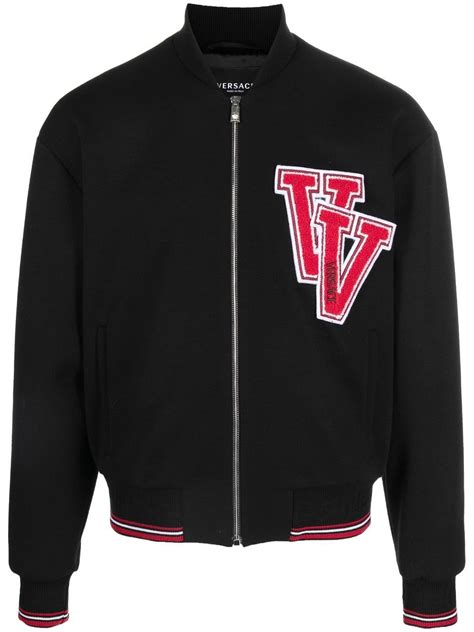 versace bomber jacket replica|versace varsity bomber jacket.